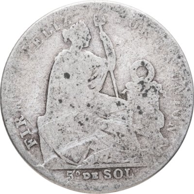 купить Перу 1/5 соля (sol) 1901