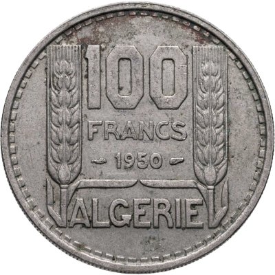 купить Французский Алжир 100 франков (francs) 1950