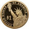Купить США 1 доллар (dollar) 2008 S Proof "Джеймс Монро (5-й президент США)" знак монетного двора "S" - Сан-Франциско