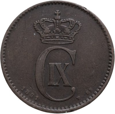 купить Дания 2 эре (ore) 1881