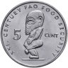 Купить Острова Кука 5 центов (cents) 2000 "ФАО"