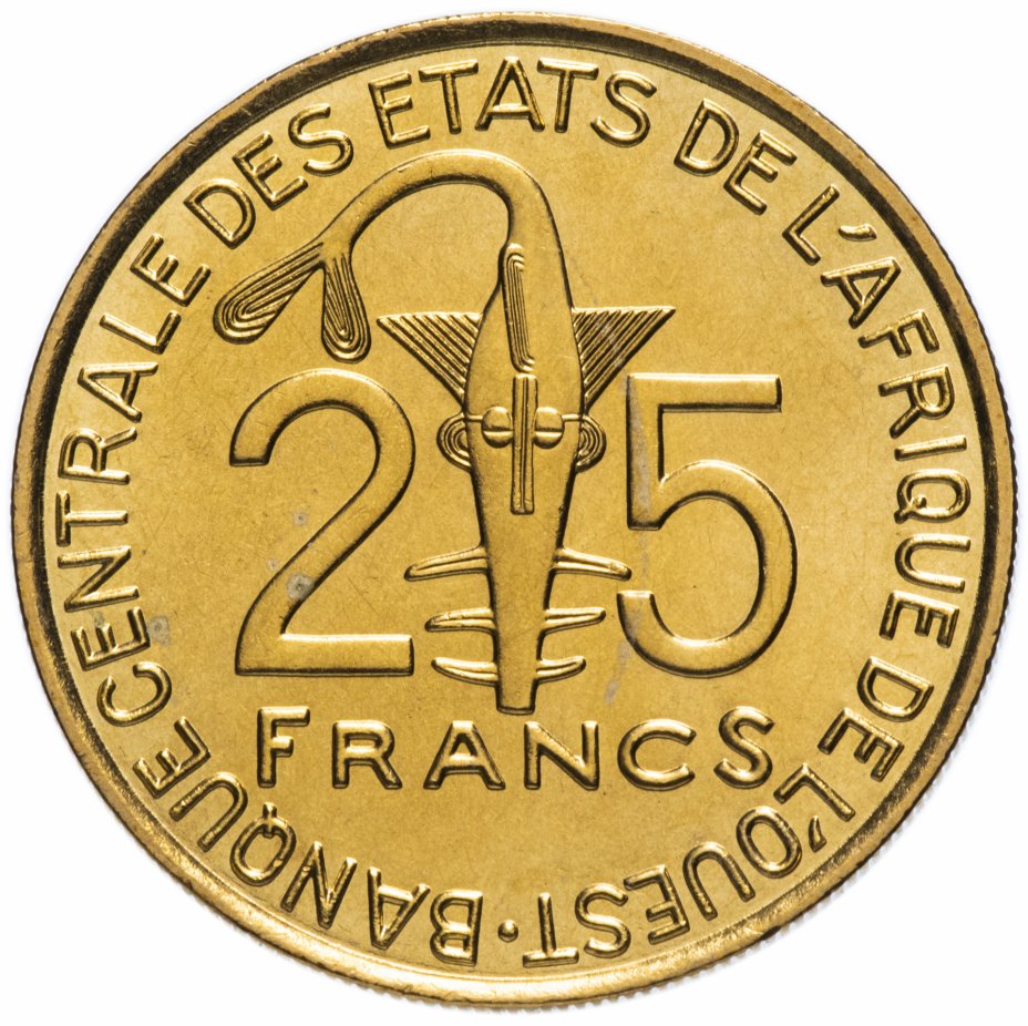 купить Западная Африка (BCEAO) 25 франков (francs) 2012