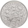 Купить Австрия 3 евро 2022 "Динозавр - Пахицефалозавр" в капсуле