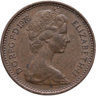 купить Великобритания ½ нового пенни 1971-1981