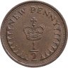 Купить Великобритания ½ нового пенни 1971-1981