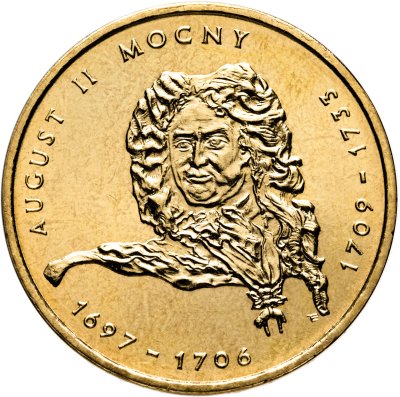 купить Польша 2 злотых 2002 Польские Короли - Август II Сильный