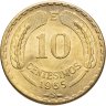 Купить Чили 10 сентесимо (centesimos) 1965