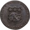 Купить Великобритания, город Пул, токен 1/2 пенни 1795