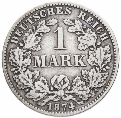 купить Германия (Германская империя) 1 марка 1874