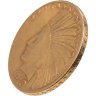 Купить США 10 долларов (dollars) 1910 "Indian Head Eagle (голова индейца)", знак монетного двора "S" - Сан-Франциско