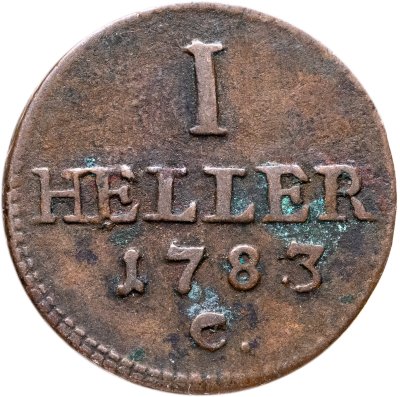 купить Германия, Саксония 1 геллер 1783