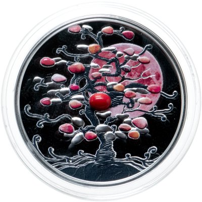 купить Ниуэ 1 доллар 2022 "Коралловое дерево удачи" в футляре, с сертификатом