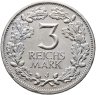 Купить Германия 3 рейхсмарки (reichsmark) 1925 "Тысячелетие Рейнской области (Рейнланда)" знак монетного двора "J"