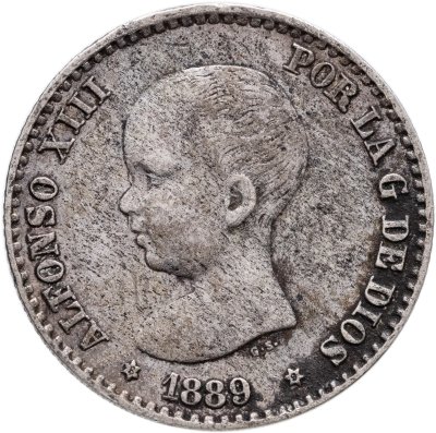 купить Испания 50 сентимо (centimos) 1889