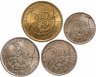 Купить Набор из 4-х монет 1993 ММД Арктикуголь, о. Шпицберген