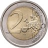 Купить Италия 2 евро (euro) 2008 "60-летие принятия Всеобщей декларации прав человека"