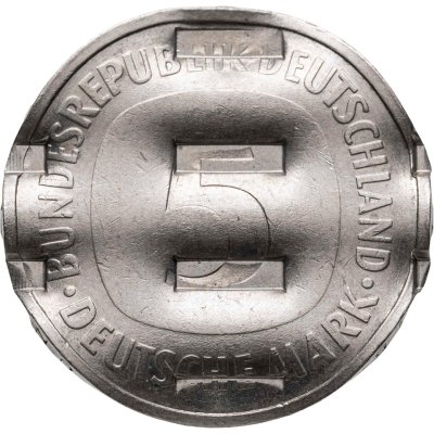 купить Германия 5 марок 1983 F Гашение