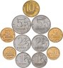 Купить Полные наборы разменных монет 2013 СПМД и ММД  - 10, 50 копеек, 1, 2, 5 и 10 рублей  (5 монет СПМД, СП и 6 монет ММД, М) штемпельный блеск