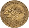 Купить Центральная Африка (BEAC) 10 франков (francs) 1974