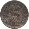 Купить Германия, Бавария 1 крейцер 1863
