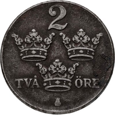 купить Швеция 2 эре (ore) 1945