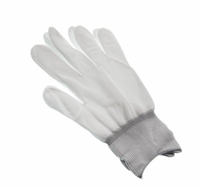 купить Перчатки нумизматические из полиэстера бесшовные (размер: L)