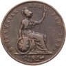 Купить Великобритания 1/2 пенни (penny) 1827