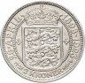 Купить Дания 2 кроны 1923 "Серебряная свадьба Кристиана X и Александрины"