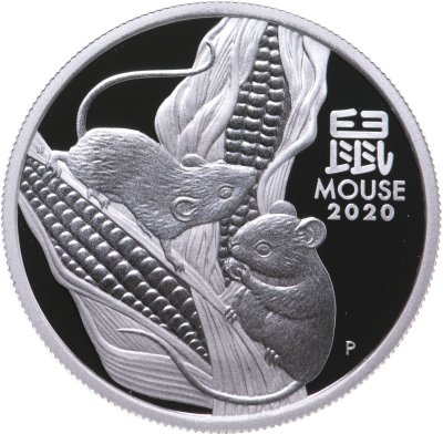 купить Австралия 50 центов 2020 «Мышь»
