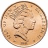 Купить Остров Мэн 1 пенни (penny) 1991