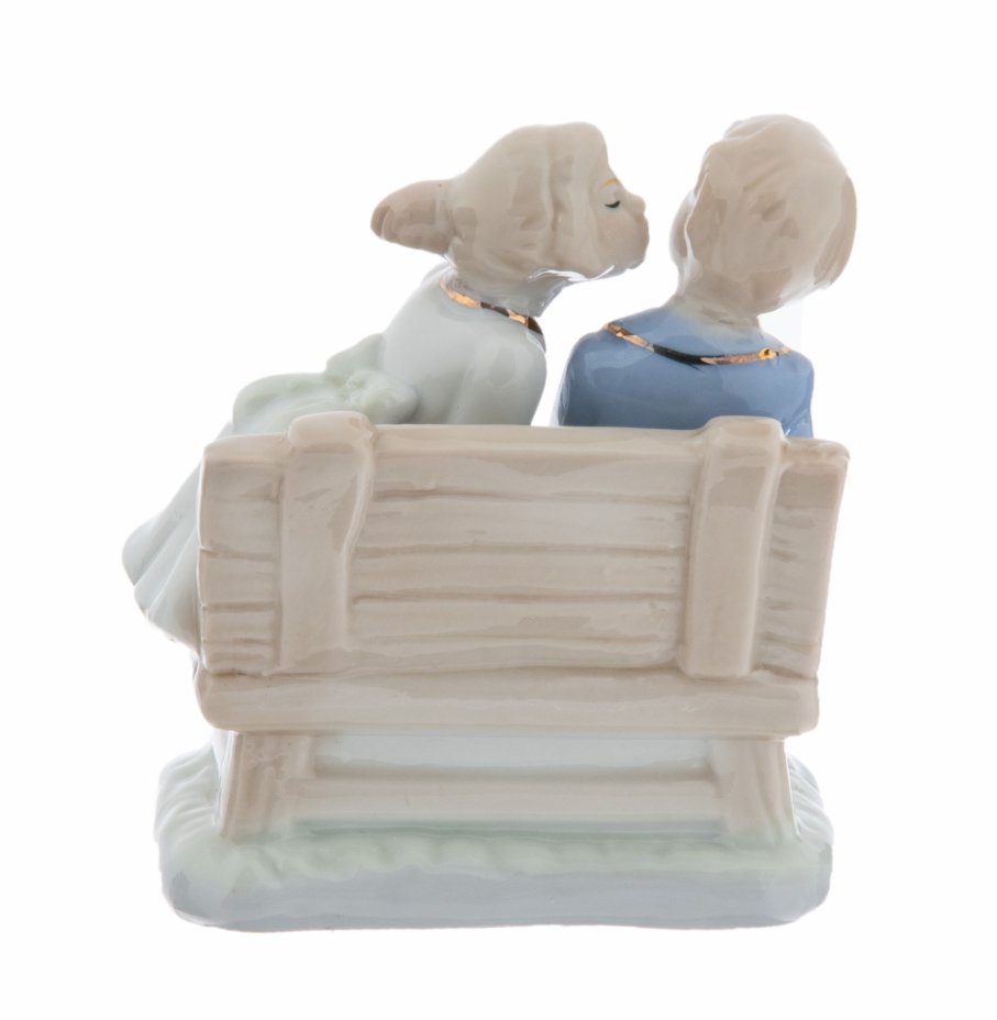 Статуэтка \"Первый поцелуй\", фарфор, аэрография, Китай, 2000-2015 гг ...