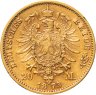 Купить Германская империя (Саксония) 20 марок (mark) 1873