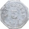 Купить Германия, Бад-Камберг 5 пфенниг 1917