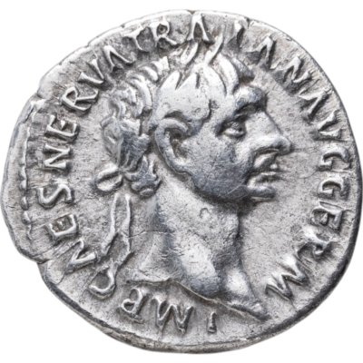 купить Римская империя, Траян, 98-117 Годы, Денарий. (Абунданция)
