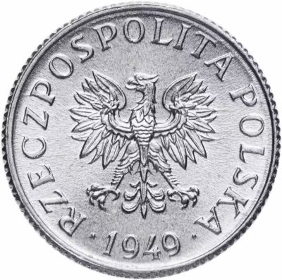 купить Польша 1 грош 1949