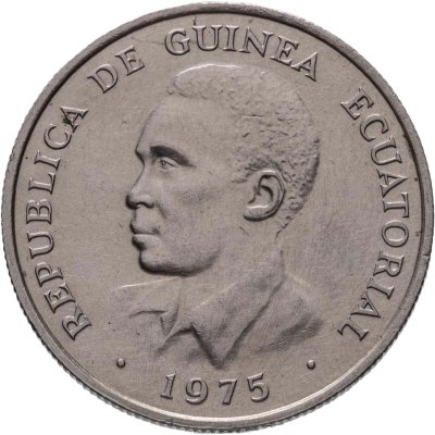 купить Экваториальная Гвинея 5 экуэле 1975