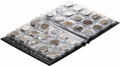 купить Альбом монет мира: Америка, Европа, Азия (135 монет в альбоме)