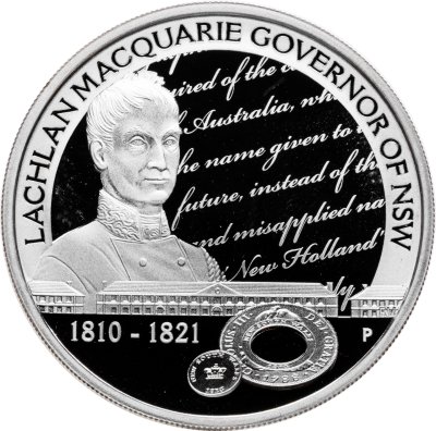 купить Австралия 1 доллар 2010 "Губернатор Нового Южного Уэльса Лаклан Маккуори"