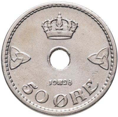 купить Норвегия 50 эре (ore) 1928