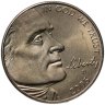 Купить США 5 центов 2005 "200 лет экспедиции Льюиса и Кларка - Бизон" знак монетного двора: "D" - Денвер