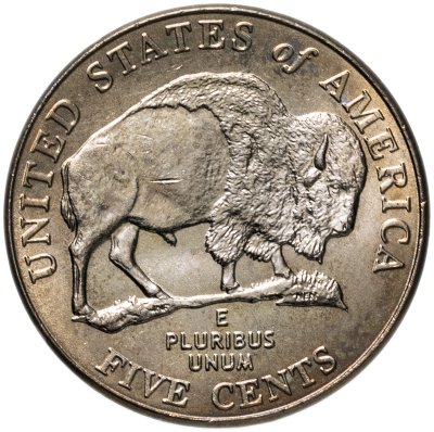 купить США 5 центов 2005 "200 лет экспедиции Льюиса и Кларка - Бизон" знак монетного двора: "D" - Денвер