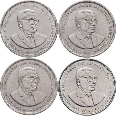 купить Маврикий набор монет 1991-2012 (4 штуки)