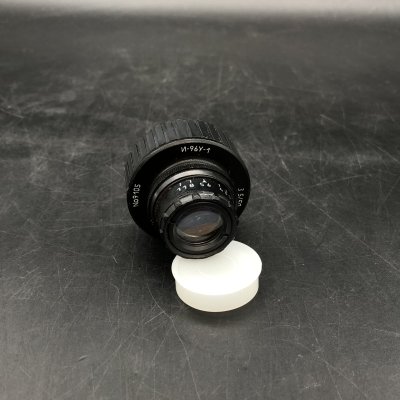 купить Объектив "И-96У-1 3,5/50", металл, пластик, стекло, Феодосийский оптический завод, СССР, 1985-1991 гг.