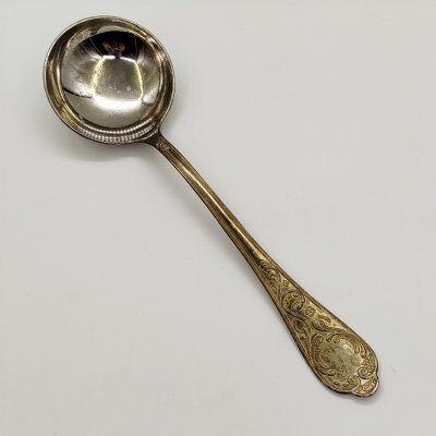 купить Половник с растительным декором, металл, золочение, Италия, 1990-2015 гг.