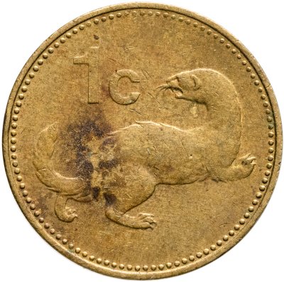 купить Мальта 1 цент (cent) 1995