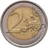 Купить Италия 2 евро 2014 "450 лет со дня рождения Галилео Галилея"