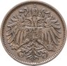 Купить Австрия 2 геллера (heller) 1893