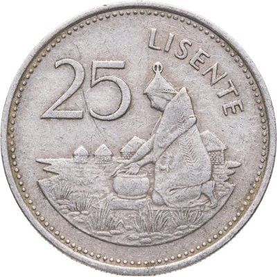 купить Лесото 25 лисенте (lisente) 1979