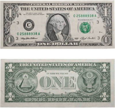 купить США 1 доллар 1993 год (Pick 490а) С-Филадельфия