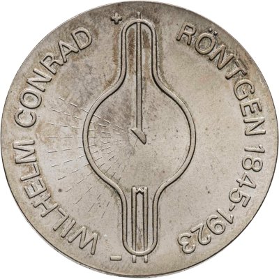 купить Германия (ГДР) 5 марок 1970 "125 лет со дня рождения Вильгельма Конрада Рентгена"